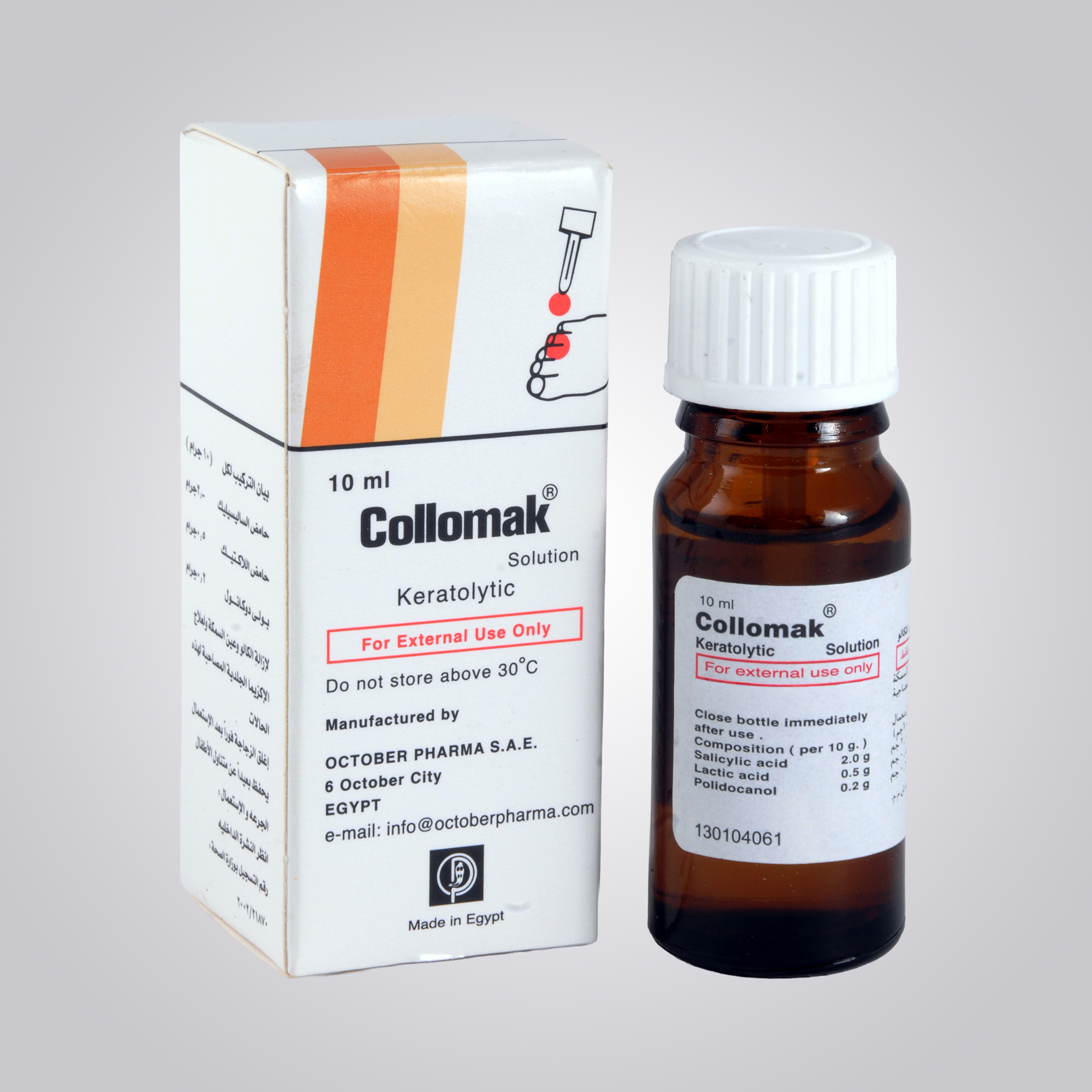 Collomak topical Solution